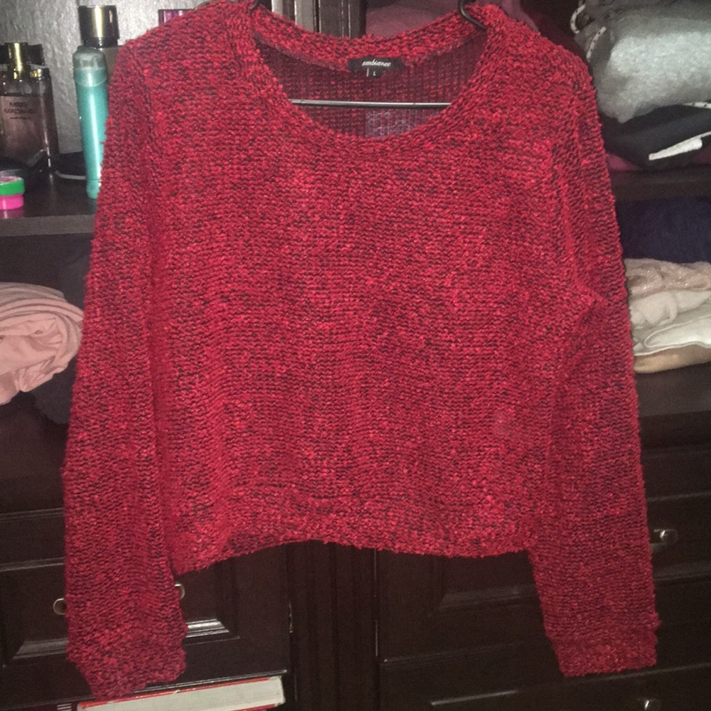 Crop sweater